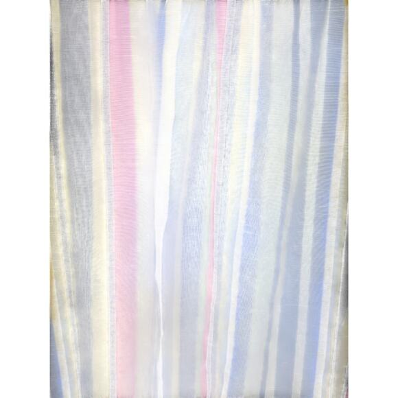 Blu Pepper Striped Ruffle Sleeve Dress Women’s S Multicolor Cotton Lined Summer - Picture 3 of 7